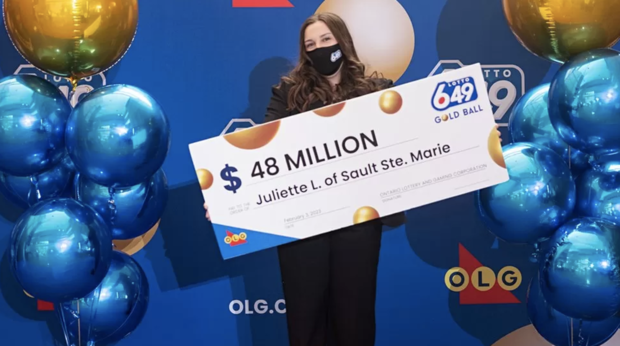 18-year-old wins $48 million her first time playing the lottery