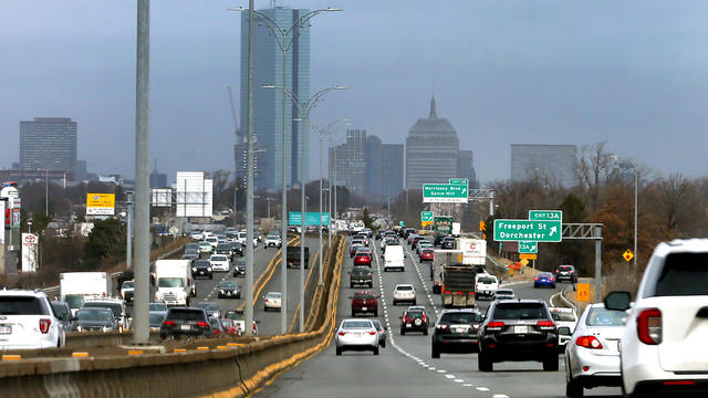 Traffic Towards Boston 