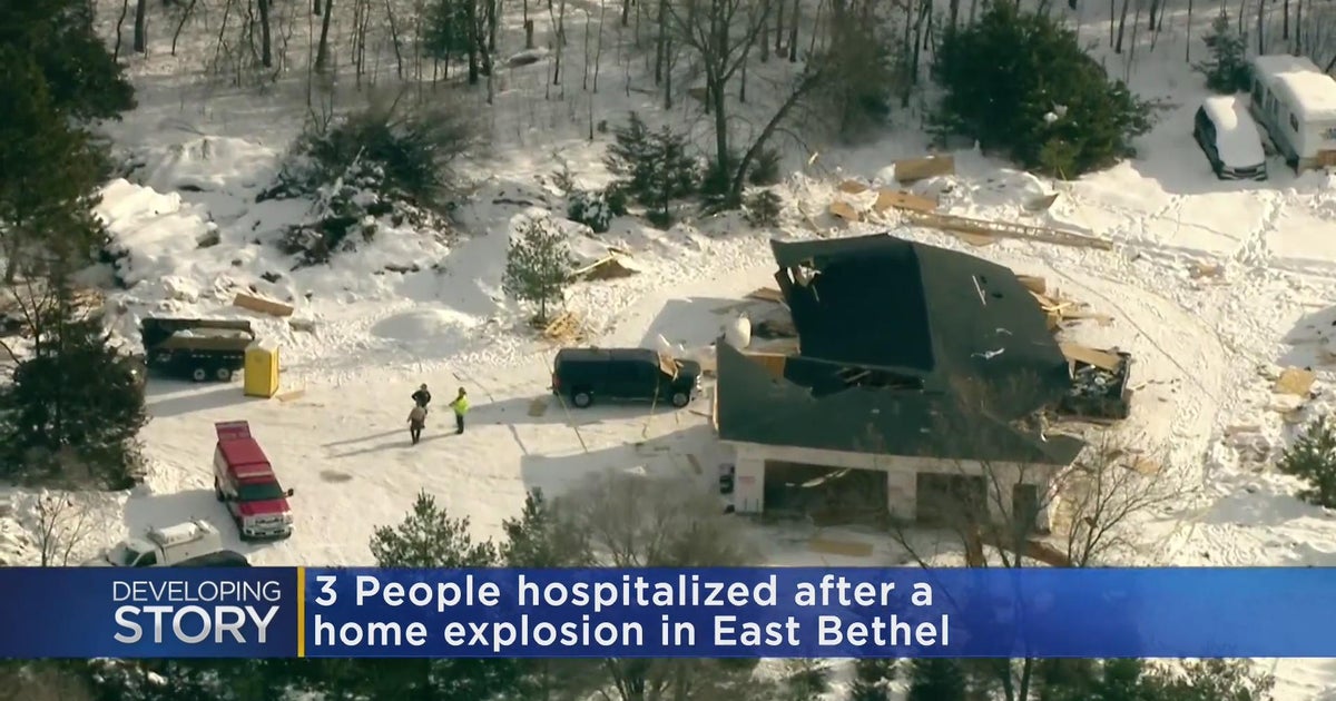 3 hurt in East Bethel explosion CBS Minnesota