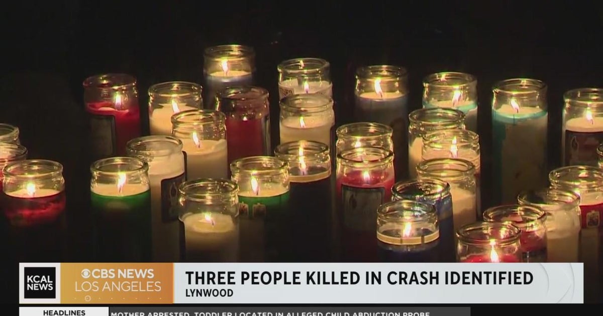 3 people killed in Lynwood crash identified CBS Los Angeles
