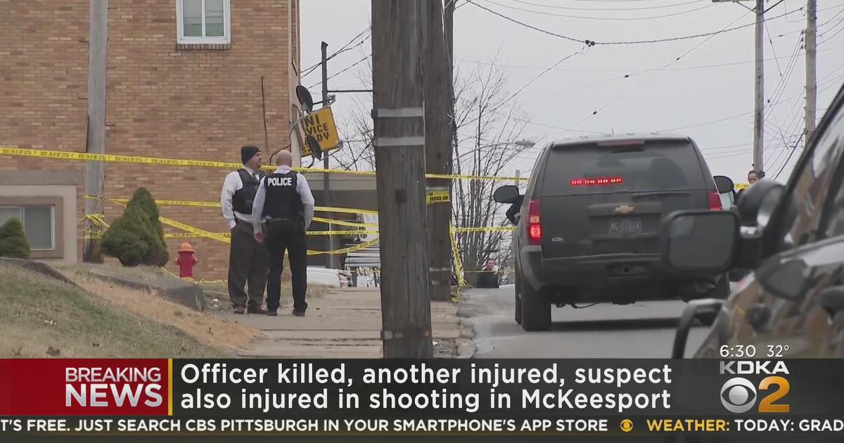 Officer Killed, Another Injured And Suspect Shot In McKeesport - CBS ...