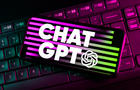 In this photo illustration an OpenAI Chat GPT logo logo seen 