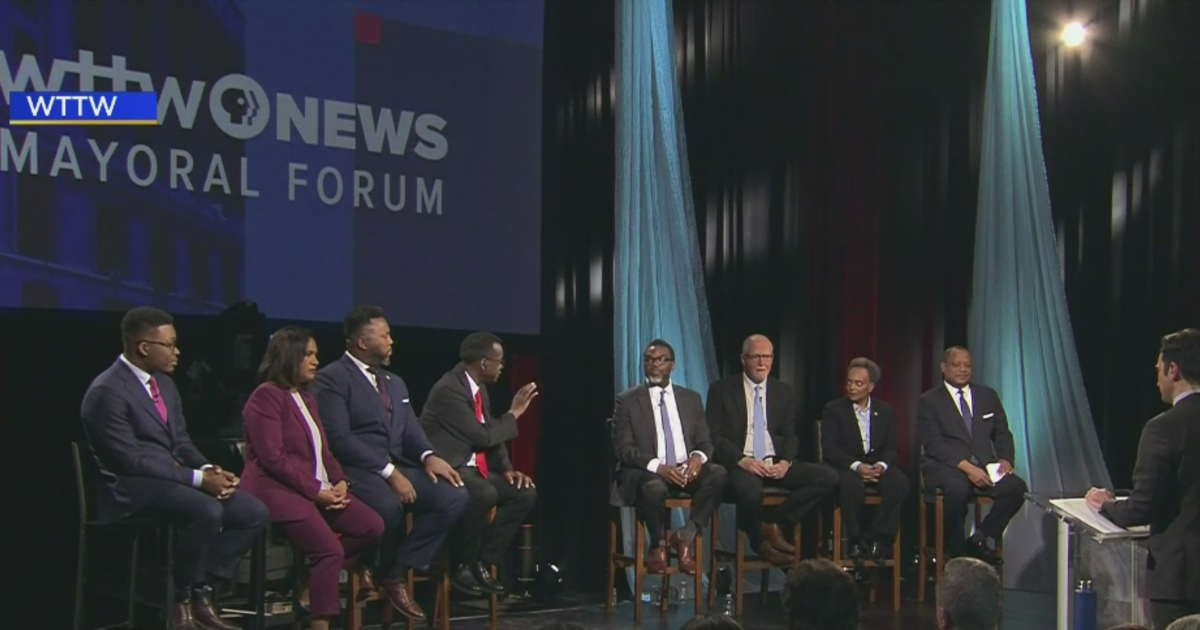 Barbs And Bickering At Chicago Mayoral Forum Cbs Chicago