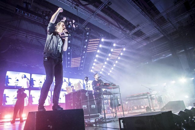 Bastille Perform in Concert in Barcelona