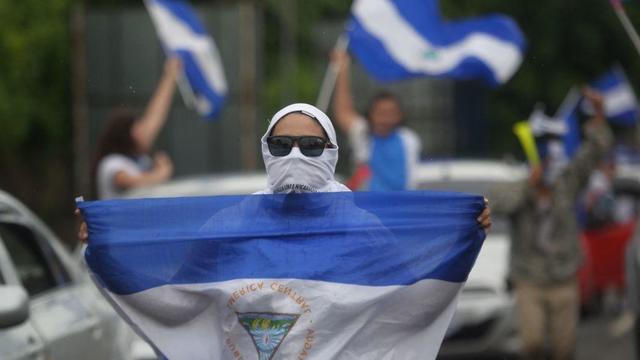GUATEMALA-NICARAGUA-ELECTION-EXILE-DEMO 