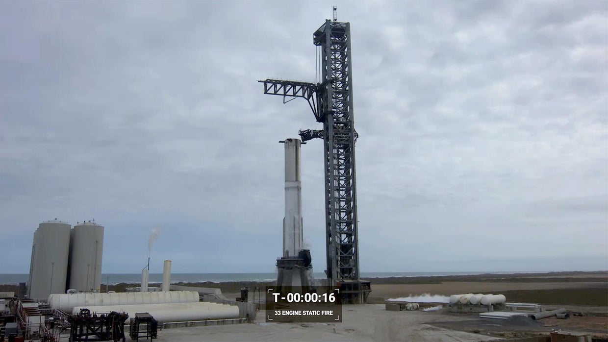 SpaceX test fires powerful Super Heavy booster in prelude to maiden ...