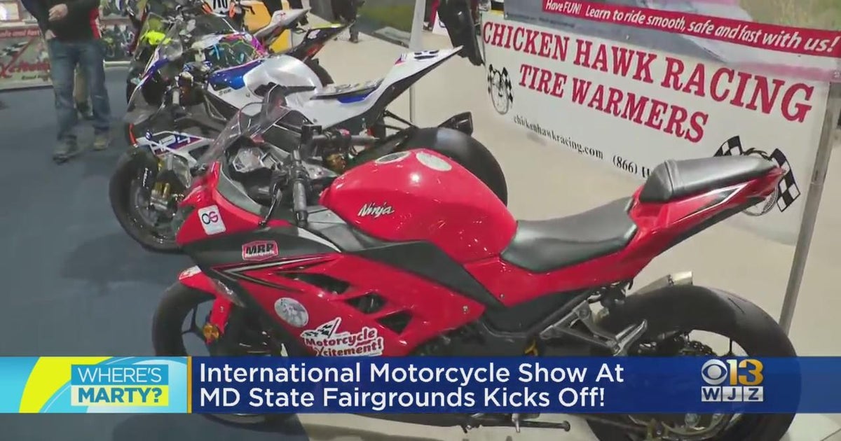 Where's Alexus? At the International Motorcycle Show at the Maryland ...