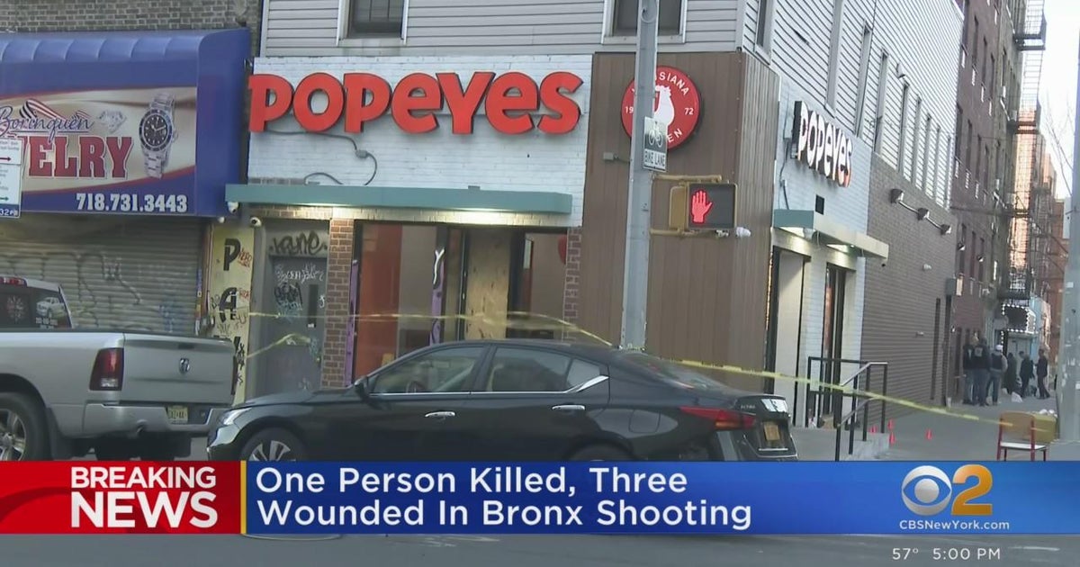1 killed, 3 injured in Bronx shooting - CBS New York