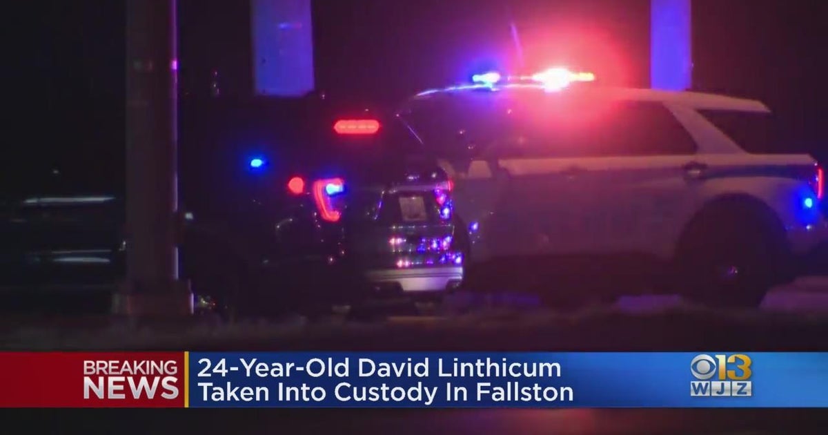 24yearold David Linthicum taken into custody in Fallston CBS Baltimore
