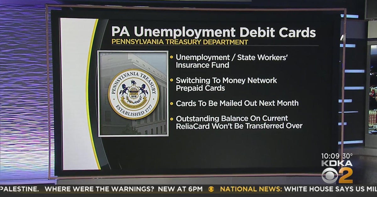 Changes coming to Pennsylvania unemployment cards CBS Pittsburgh
