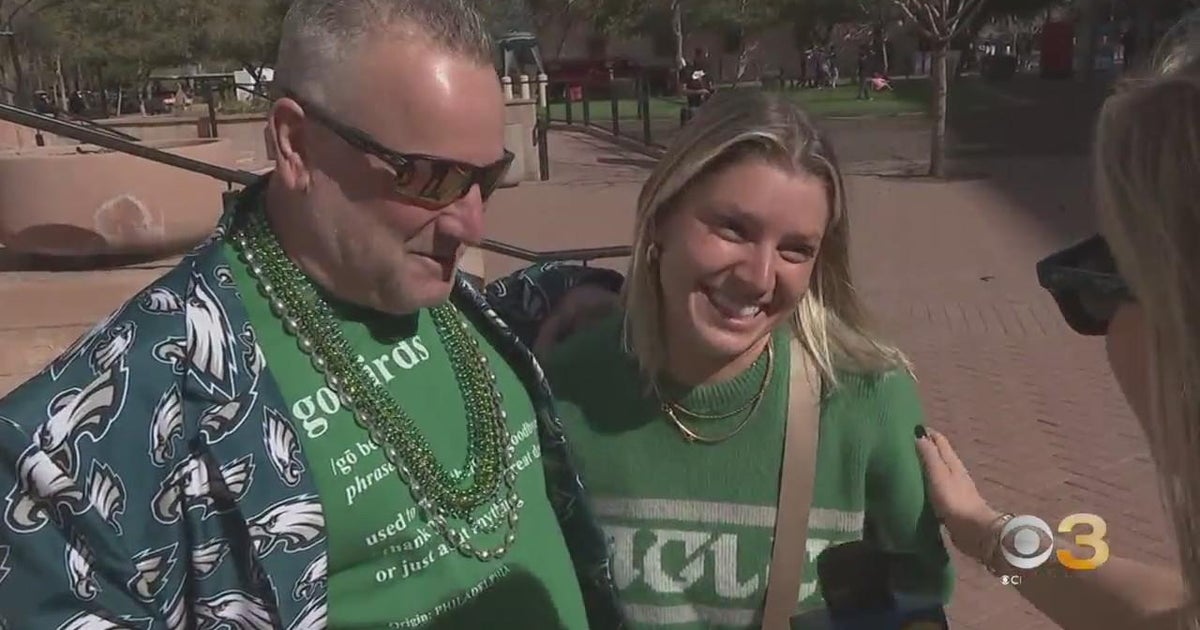 Super Bowl LVII Philly fans fired up at the NFL Experience CBS Philadelphia