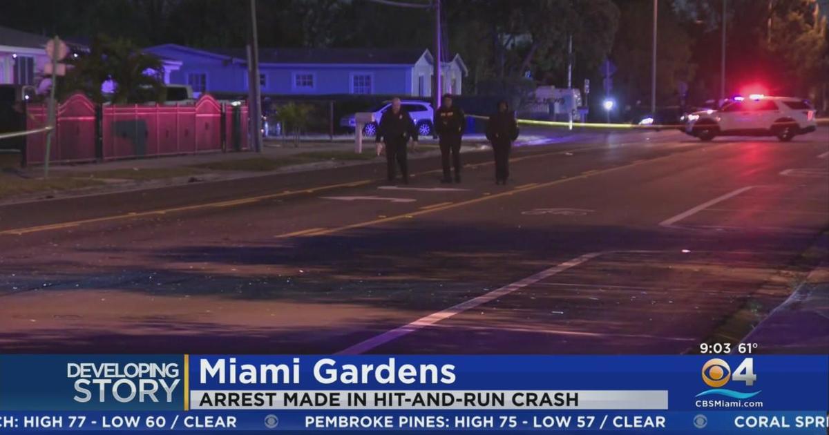 Arrest in fatal Miami strike and operate crash