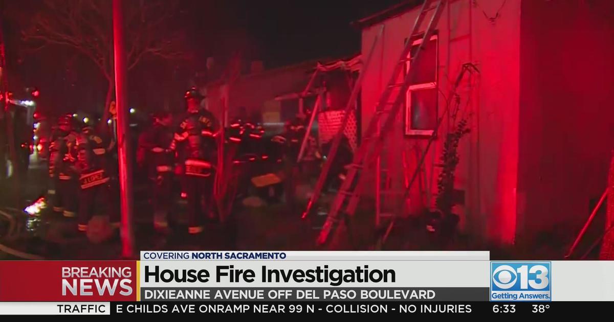 House Fire Investigation In North Sacramento - CBS Sacramento