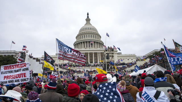 In this Jan. 6, 2021, file photo insurrections loyal to President Donald Trump rally at the U.S. Capitol in Washington. 