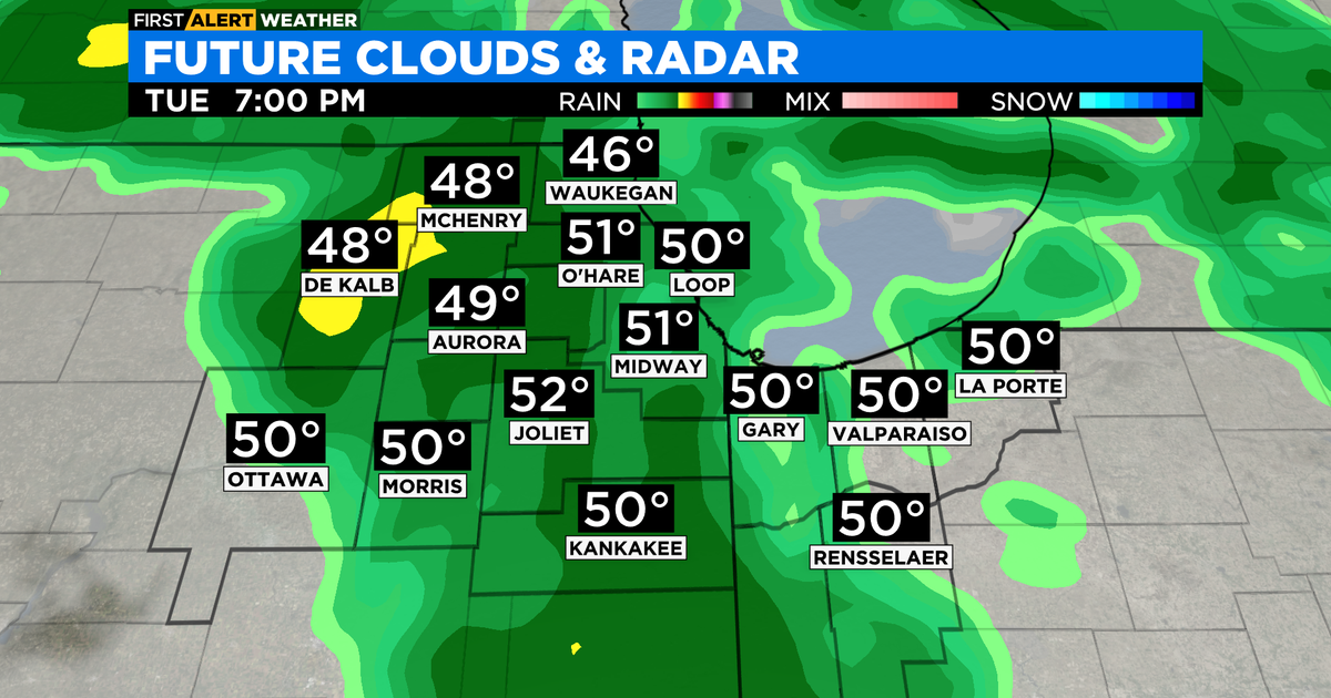 Chicago First Alert Weather: Umbrellas tonight - CBS Chicago
