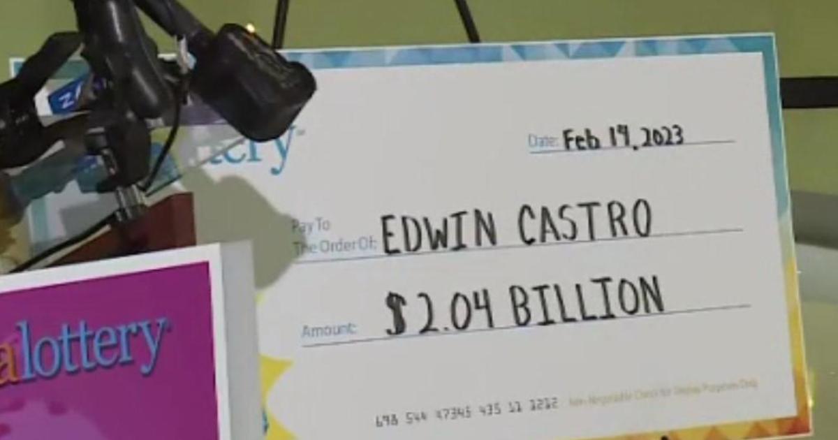 Edwin Castro announced as 2.04 billion Powerball jackpot winner