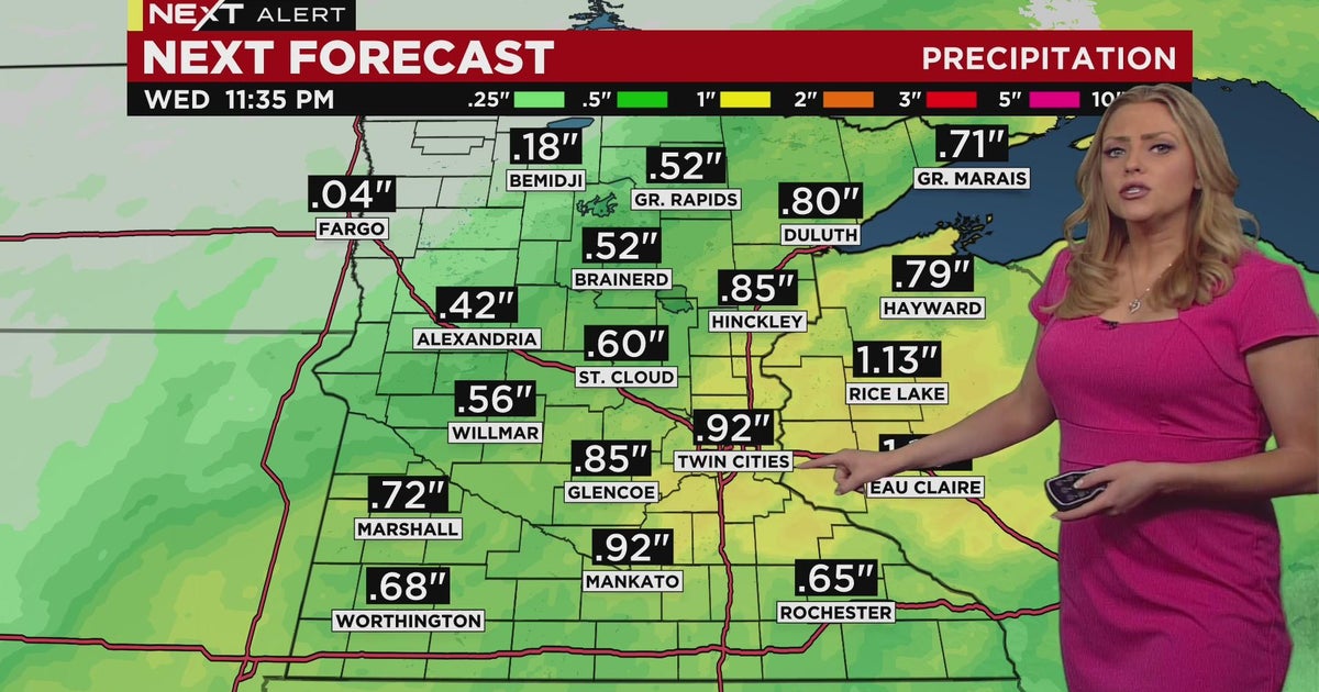NEXT Weather Noon weather report CBS Minnesota