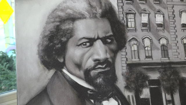Philadelphia 8th graders meet Frederick Douglass' great-great-grandson