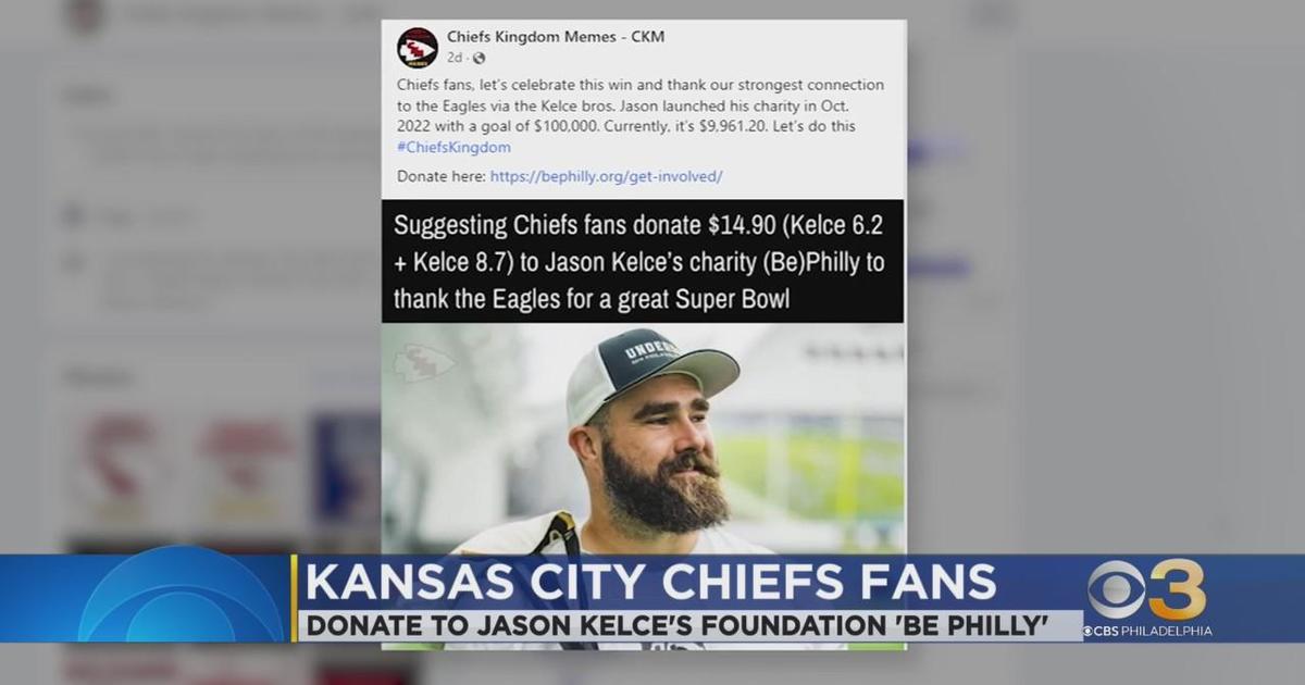 Jason Kelce launches clothing line, gives back to Philly