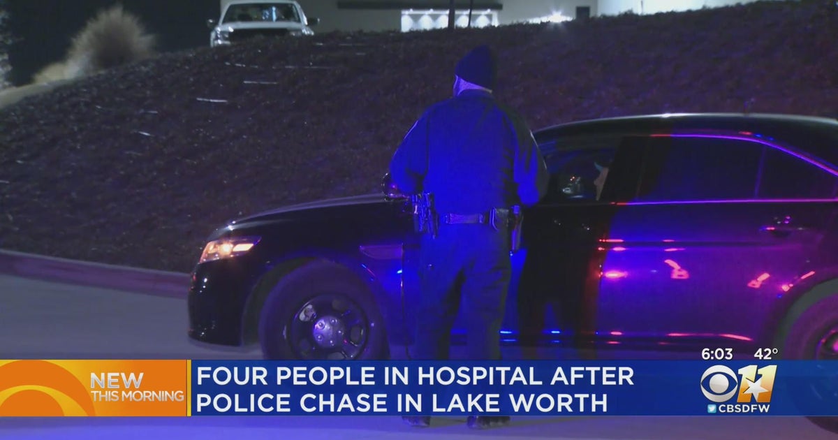 Four people hospitalized after late-night police chase in Lake Worth ...