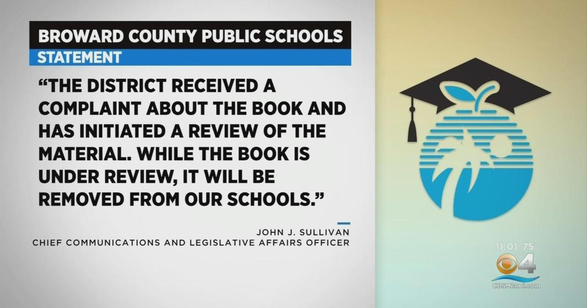 Sex Education Book Pulled From Broward Public School Libraries Cbs Miami 7828