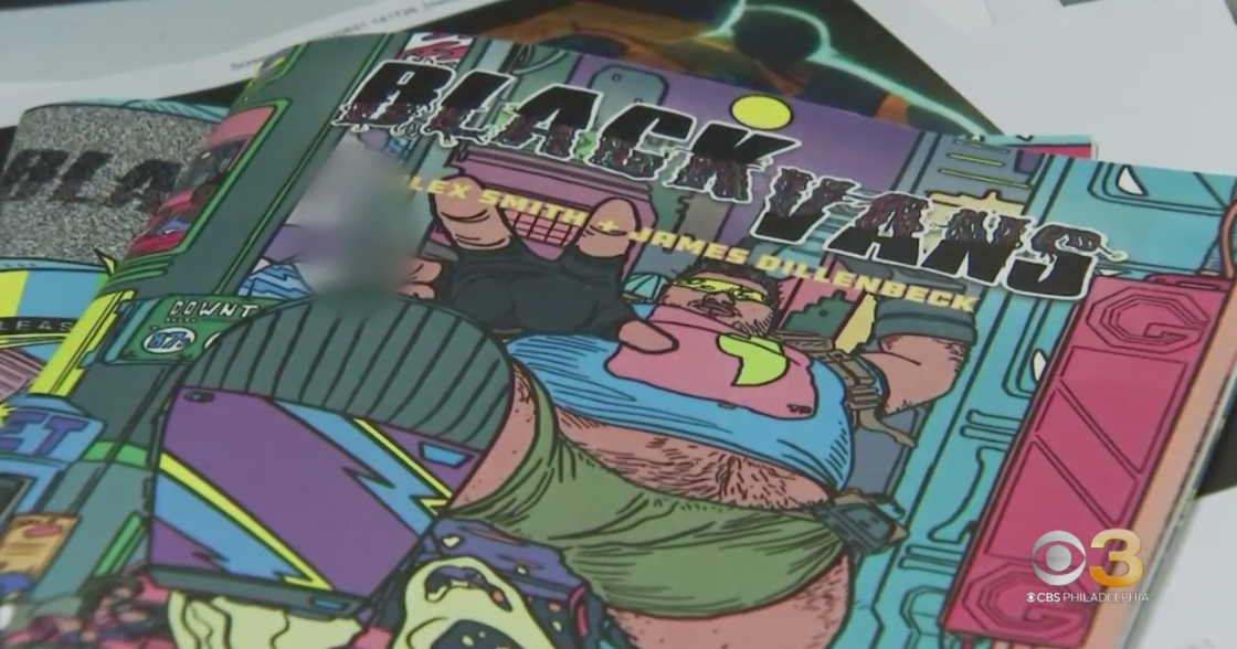 Comic book vans clearance