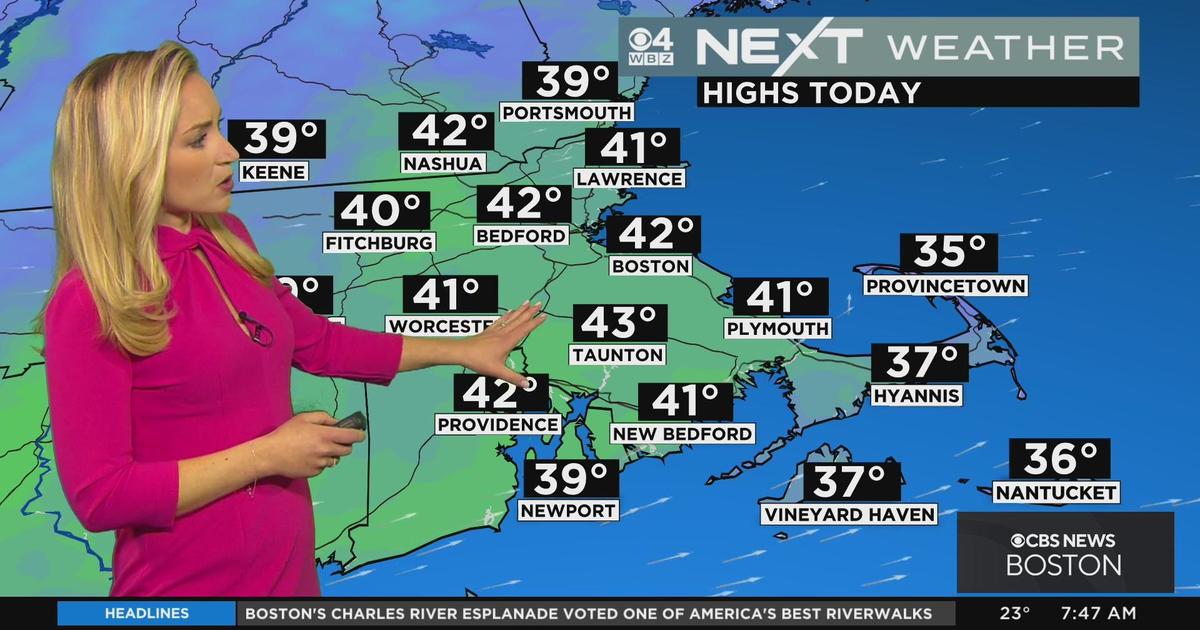 Next Weather: WBZ Morning Forecast For February 18, 2023 - CBS Boston