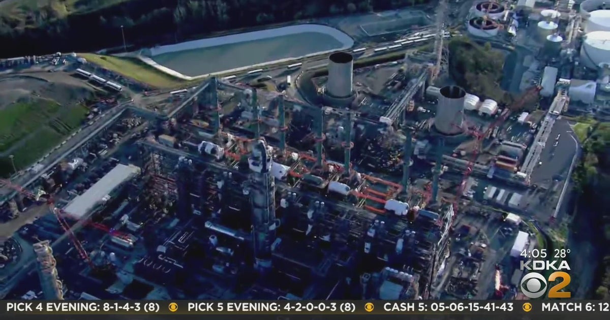 Shell cracker plant once again hit with violation CBS Pittsburgh