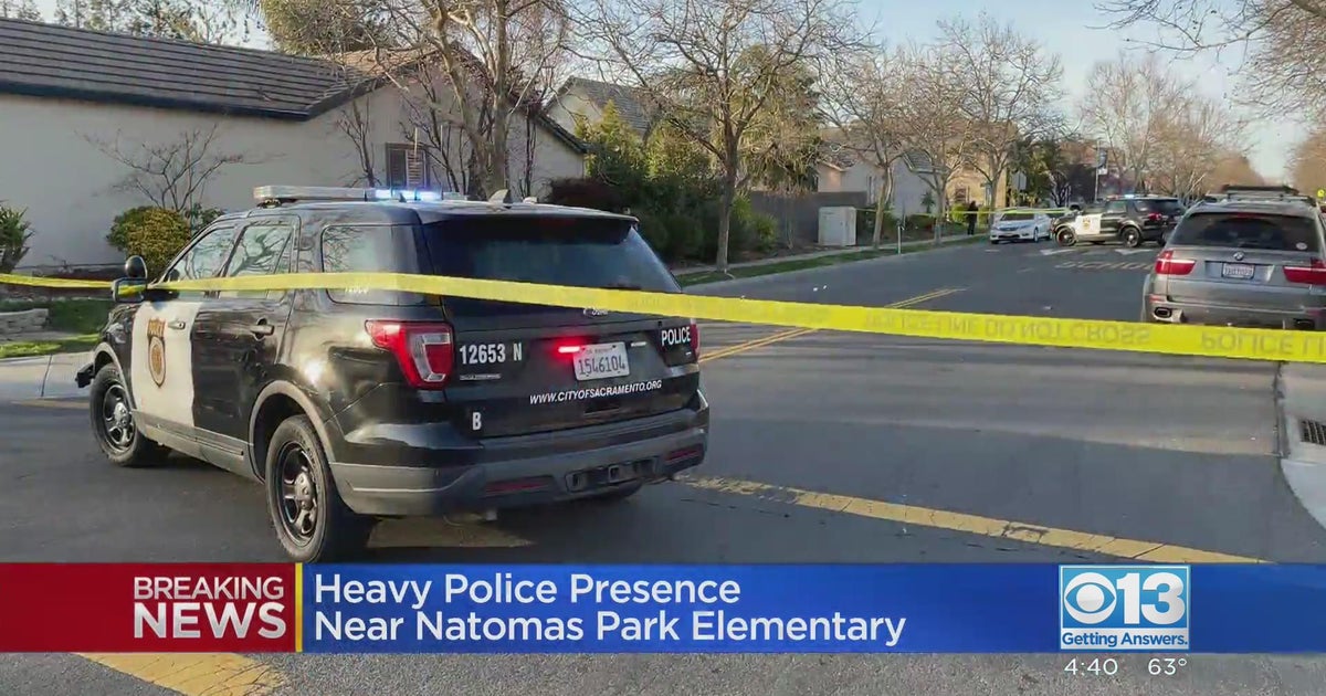 Heavy police presence gathers near Natomas Park Elementary