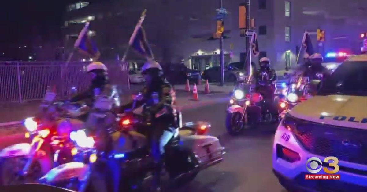 Police Motorcycle Units Escort Body Of Fallen Temple University Officer Police Motorcycle Units Escort Body Of Fallen Temple University Officer