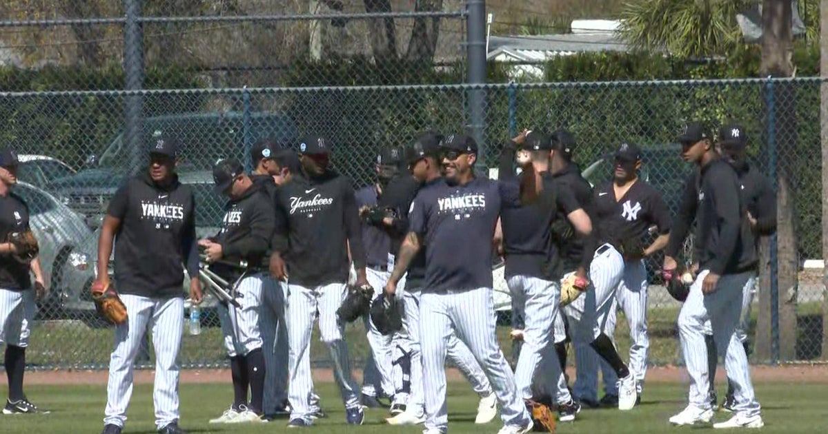 Yankees find balance between team bonding and heavy workload as spring  training begins - CBS New York