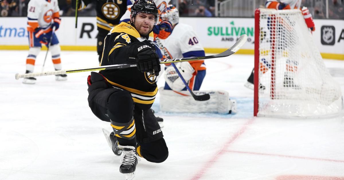 Jake DeBrusk Returns, Scores As Bruins Crush Islanders 6-2 - CBS Boston