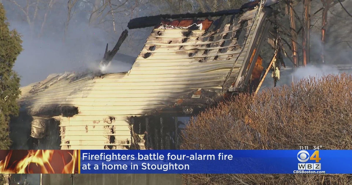 Stoughton home destroyed in fire CBS Boston