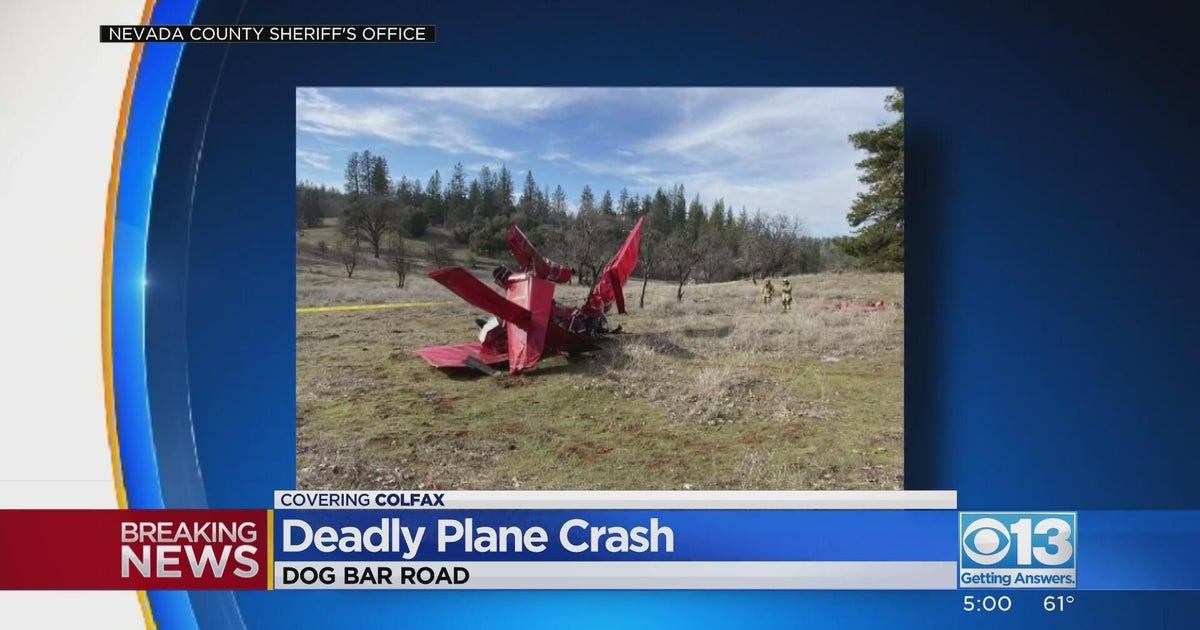 Plane crash near Colfax kills 2 CBS Sacramento