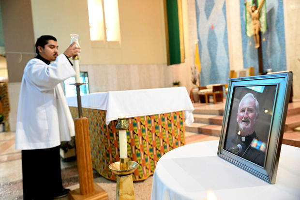 Priest Murder, Los Angeles, Bishop David OConnell Memorial Service 