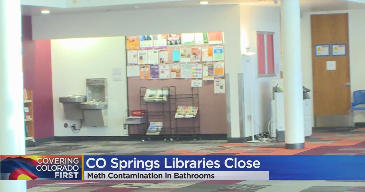 One library reopens as another closes for meth contamination CBS Colorado