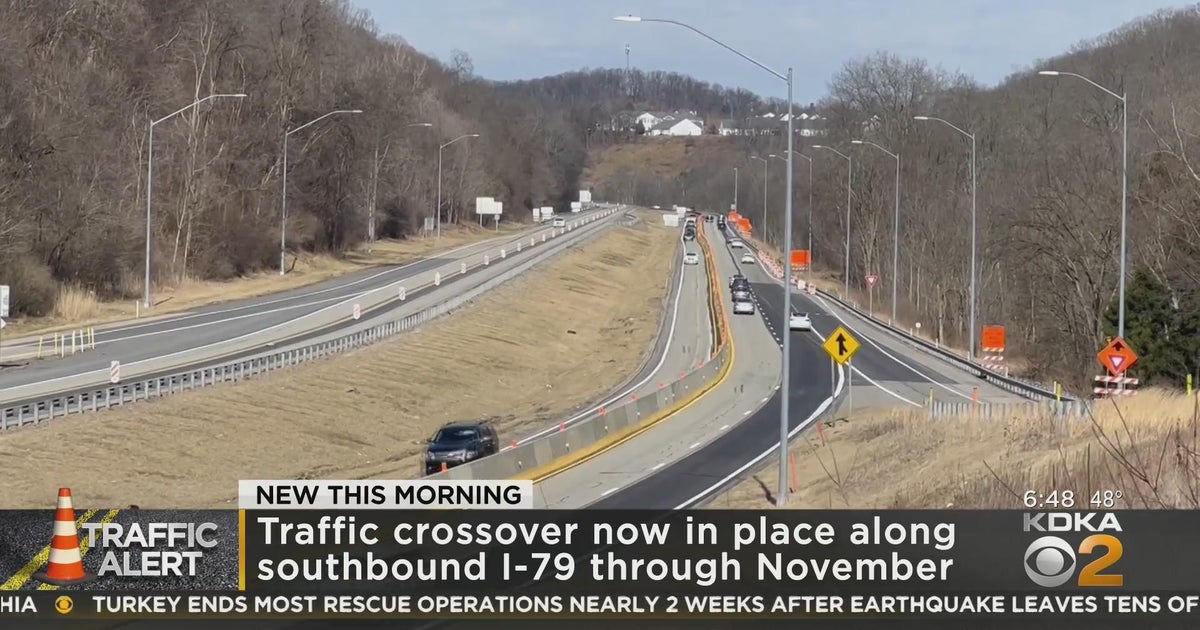 Construction project between Parkway North and Neville Island Bridge