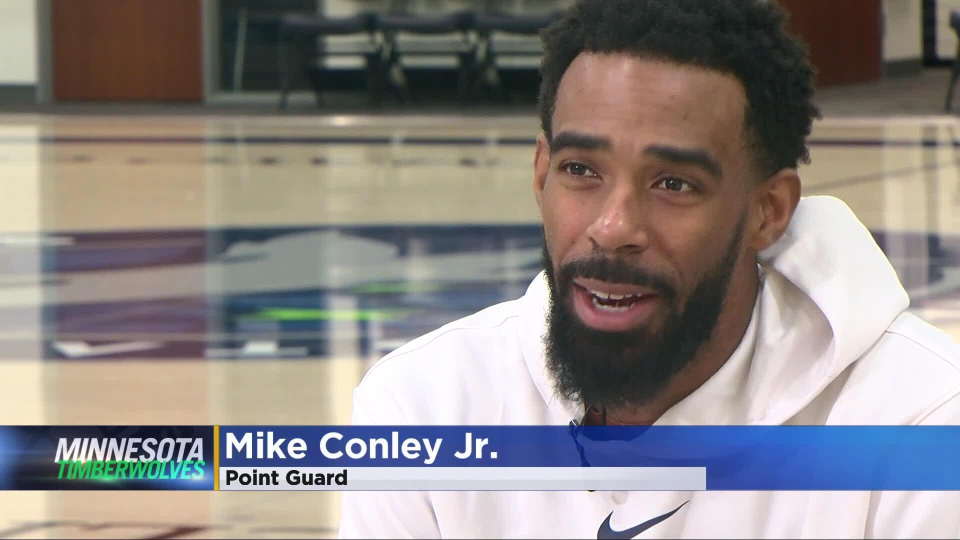 1-on-1 with new Wolves point guard Mike Conley Jr. -  5 Eyewitness  News