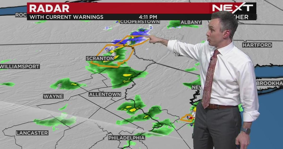 NEXT Weather Mercer County tornado warning lifted CBS Philadelphia