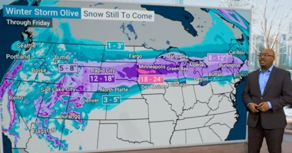 Major Winter Storm Taking Aim At Northern U.S. - CBS News