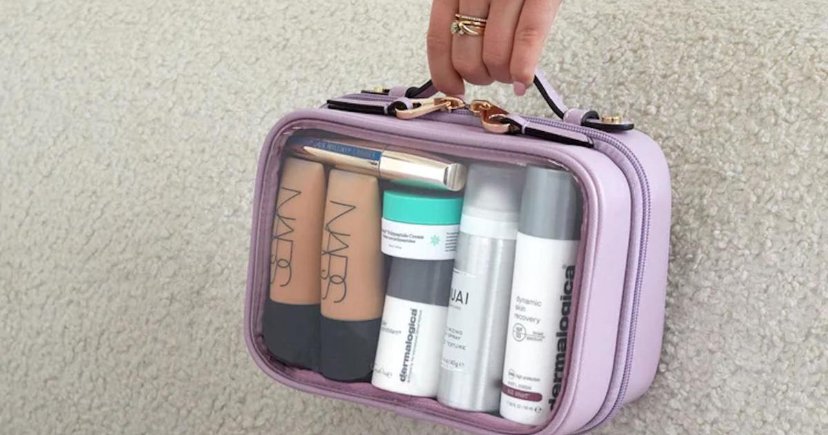 Snag Calpak’s cult-favorite clear cosmetics case before it sells out again
