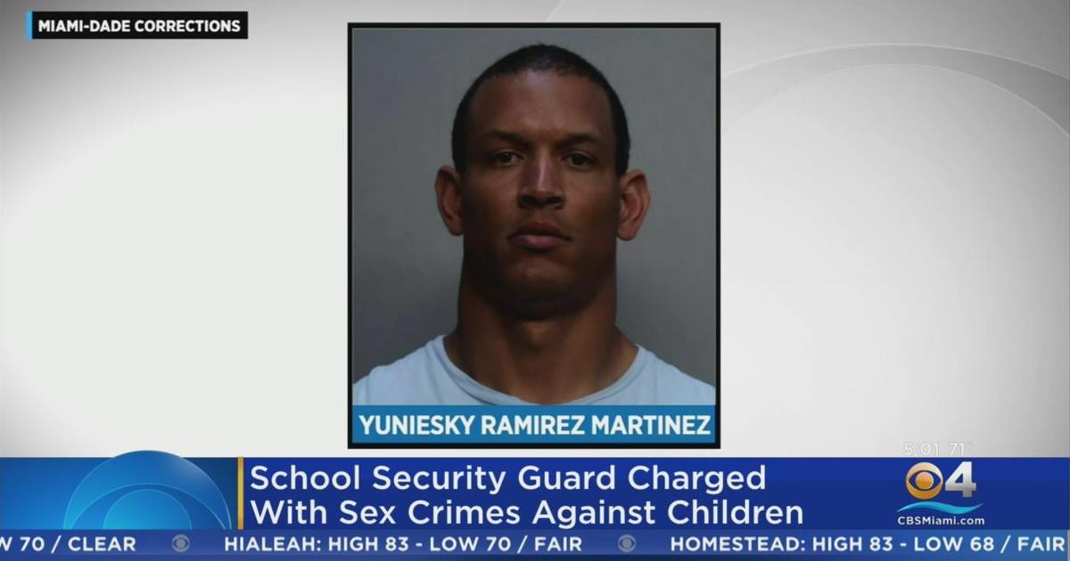 Doral School Security Guard Charged With Sex Crimes Against Children ...