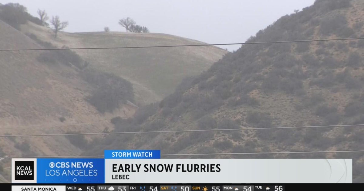 Drivers, residents prepare for Grapevine closure ahead of storm CBS