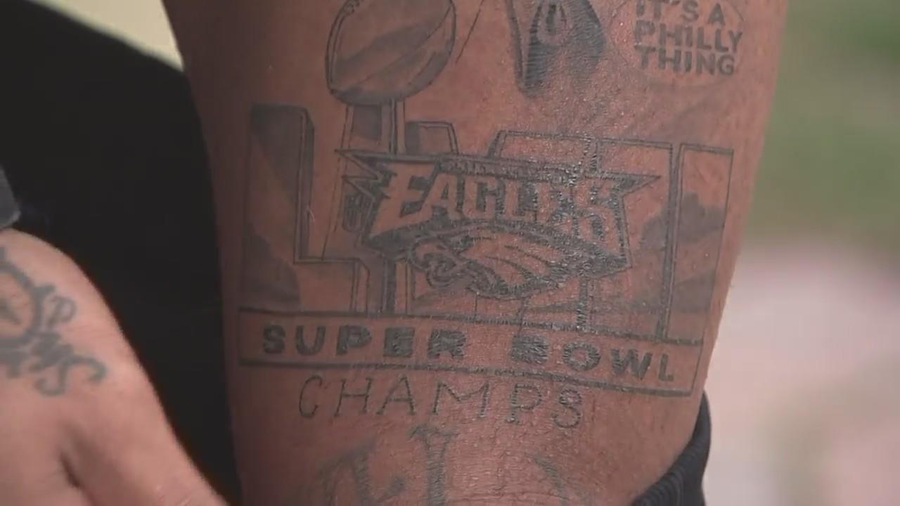 17 Cool Crazy and StraightUp Weird Philadelphia Eagles Tattoos