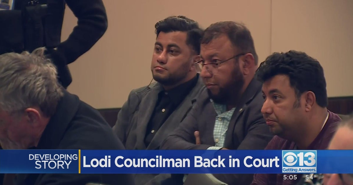 Lodi city councilman appeared in court to face new criminal charges