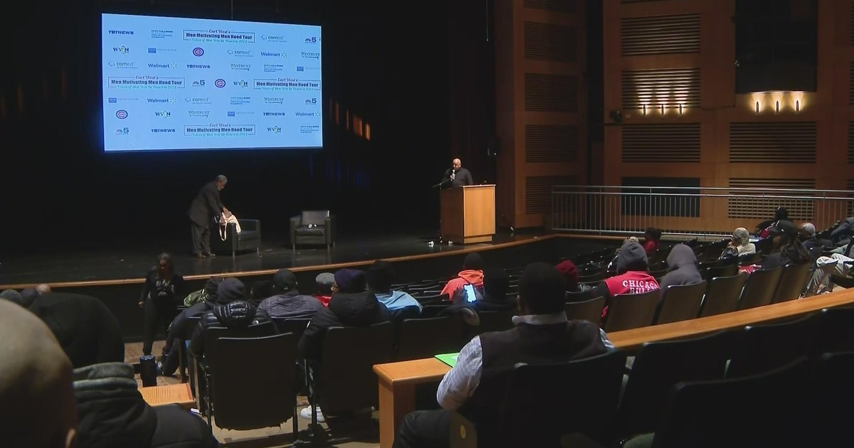 Men learn from each other in six-month program - CBS Chicago