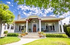 Freshly Painted Craftsman Bungalow House 