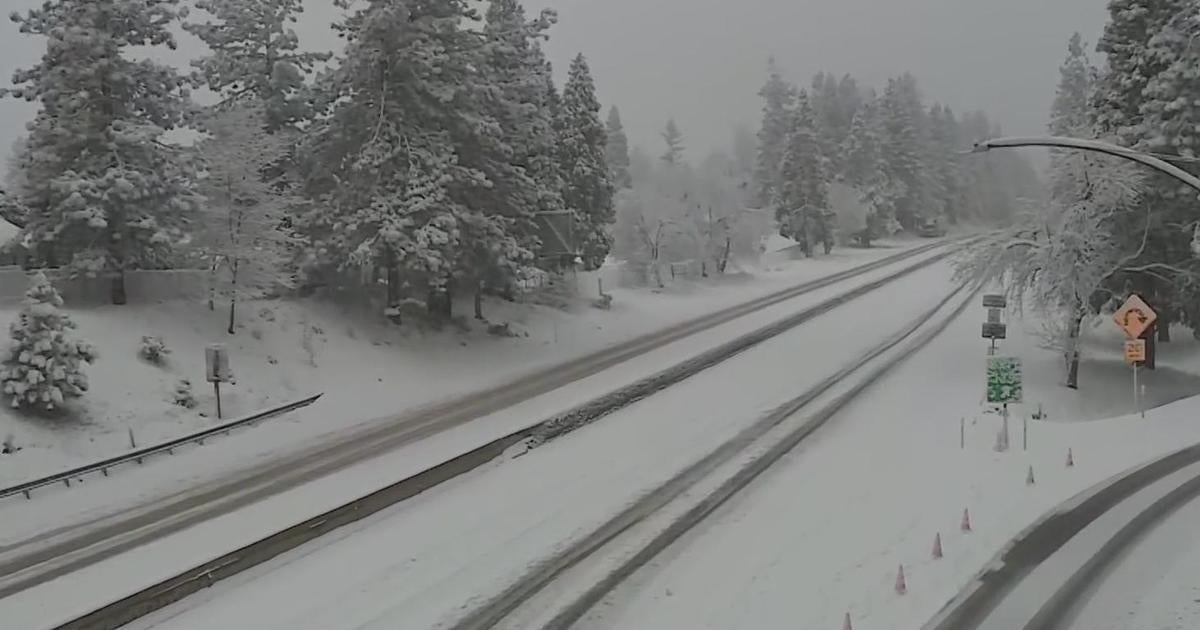 Update: Crashes Shut Down Westbound I-80 Again As Snow Pounds Sierra ...