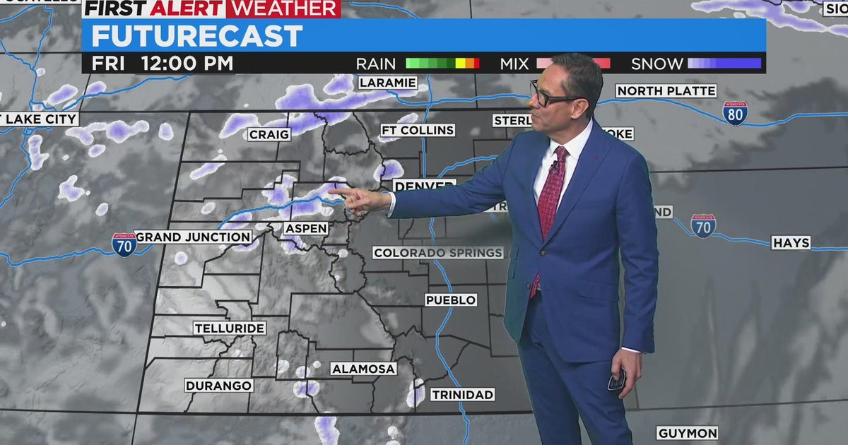 Another bitter cold night with warm up coming soon - CBS Colorado