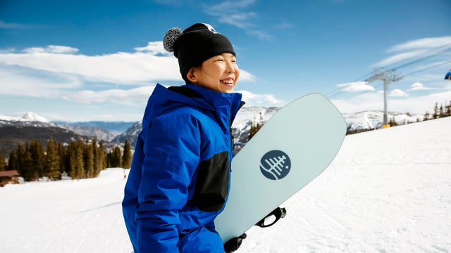 The Young Snowboarder 